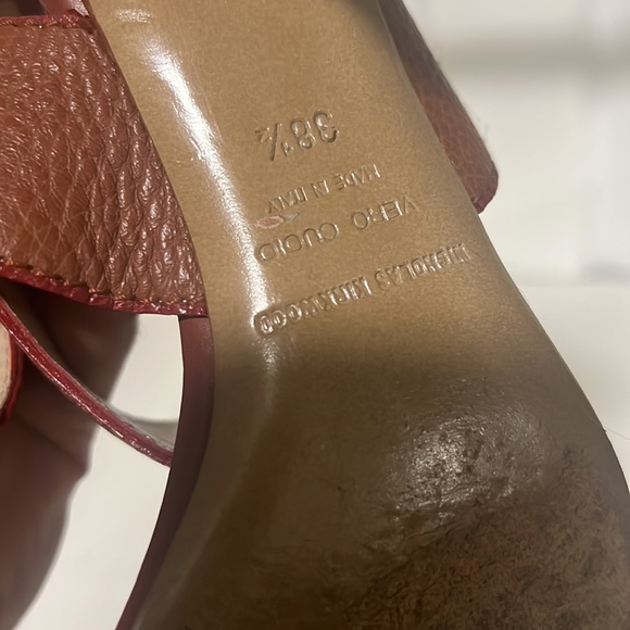 Nicholas Kirkwood Leda Leather Block Heel Sandals - Picture 7 of 9